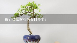 山石盆景的布局有何要求？