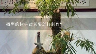 微型的树桩盆景要怎样制作？