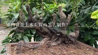 室内盆景上水石假山怎么制作?