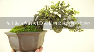 在上海市内购买LEGO植物盆栽的价格如何？